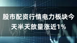 股市配资行情电力板块今天半天放量涨近1%